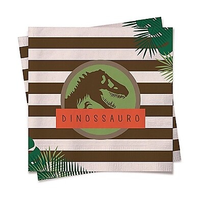 Guardanapo Dinossauro: Decore Sua Festa!