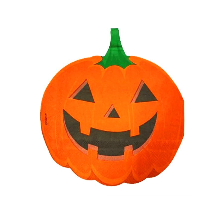 Guardanapo Halloween Abóbora: Decore sua Festa!