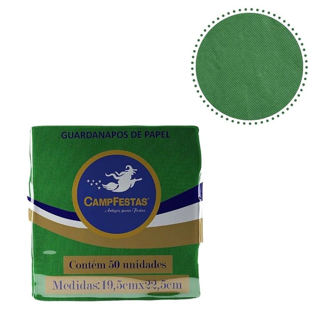 Guardanapos Verde Bandeira: Festa Elegante!