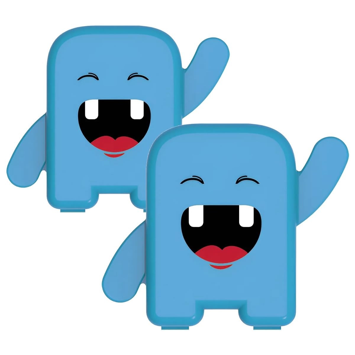 Kit 2 Porta-Dentinho de Leite Azul - Organizador Infantil para Guardar Dentes de Leite com Estilo
