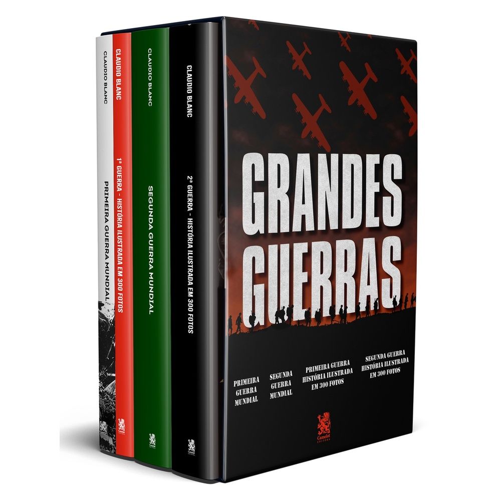 Guerras Mundiais: Box 4 Livros – História Completa