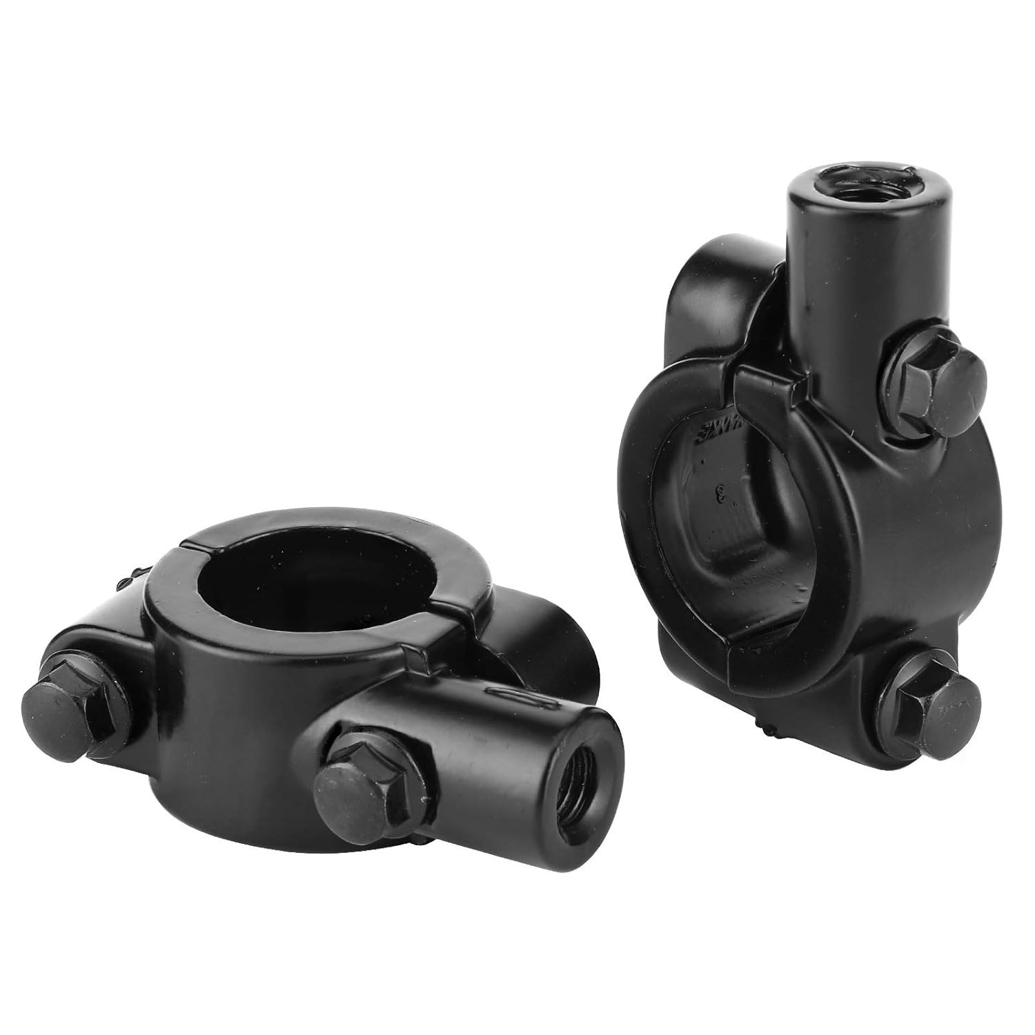 Suporte de Guidão para Espelho Retrovisor 22mm - Universal para Moto, Triciclo e Veículo Elétrico
