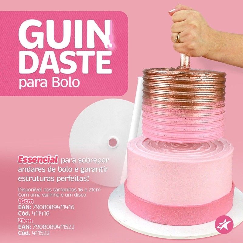 Guindaste para Bolo: Empilhe com Facilidade!