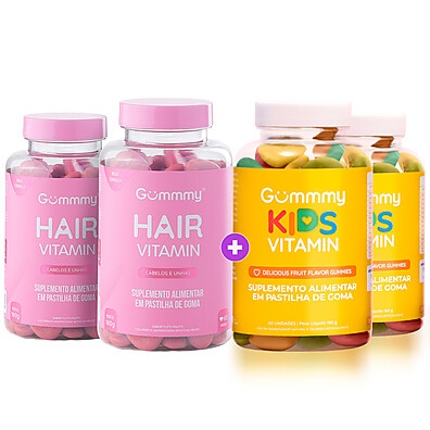 Gummy Hair & Kids: Vitaminas Gostosas para Crescer!