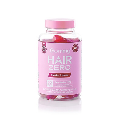 Gummy Hair Zero: A Gominha Sem Açúcar que Fortalece seu Cabelo