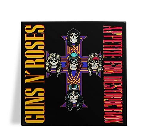 Azulejo Decorativo Guns N' Roses Appetite for Destruction II 15x15cm - Estilo Rock para Sua Casa