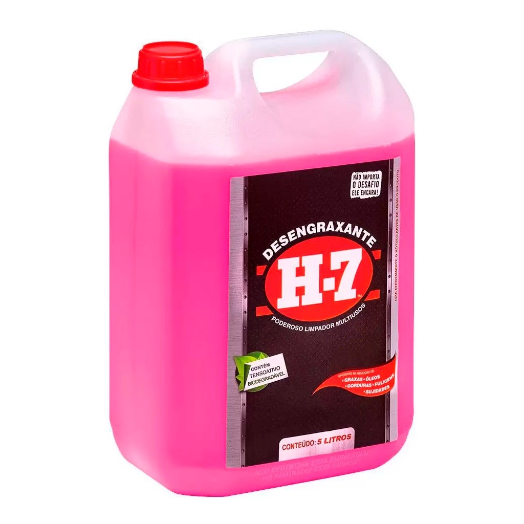 H-7 Desengraxante: Limpeza Pesada Sem Esforço