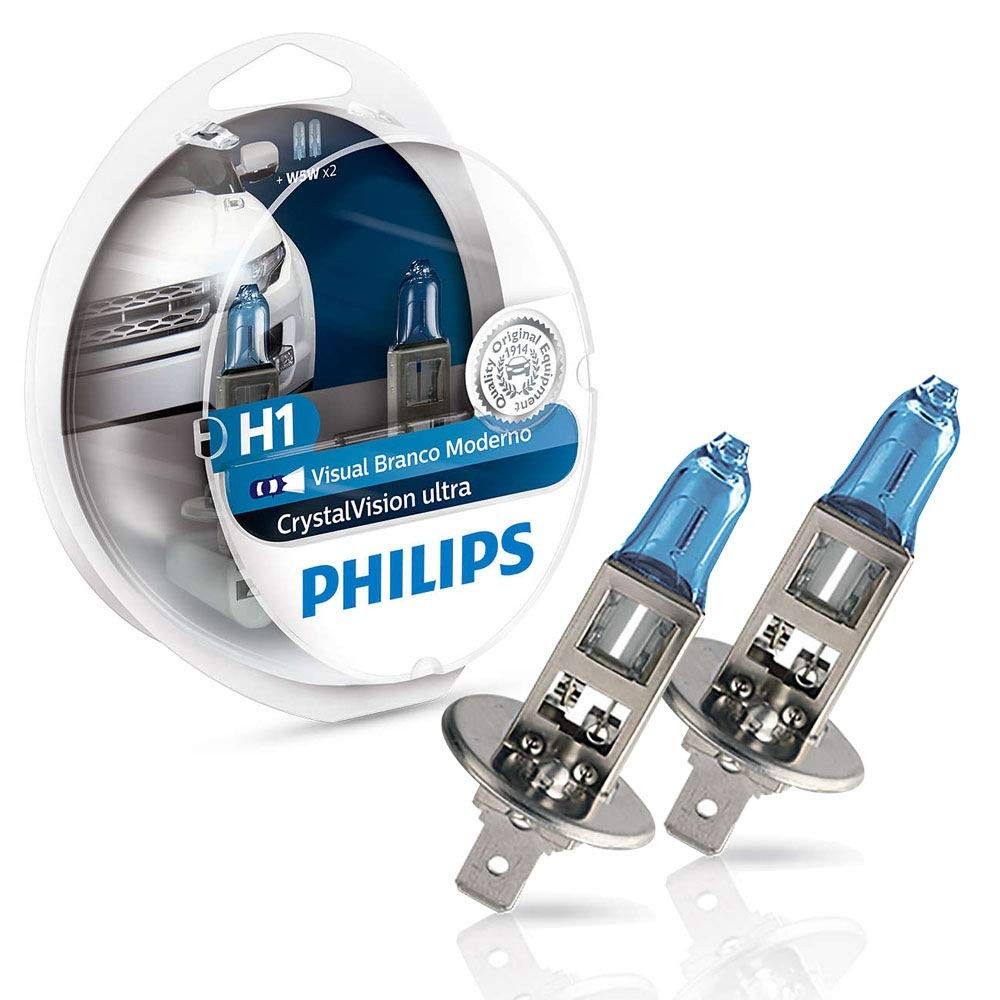 Lâmpada Farol Philips H1 12V 55W: Iluminação Potente e Confiável para Seu Veículo