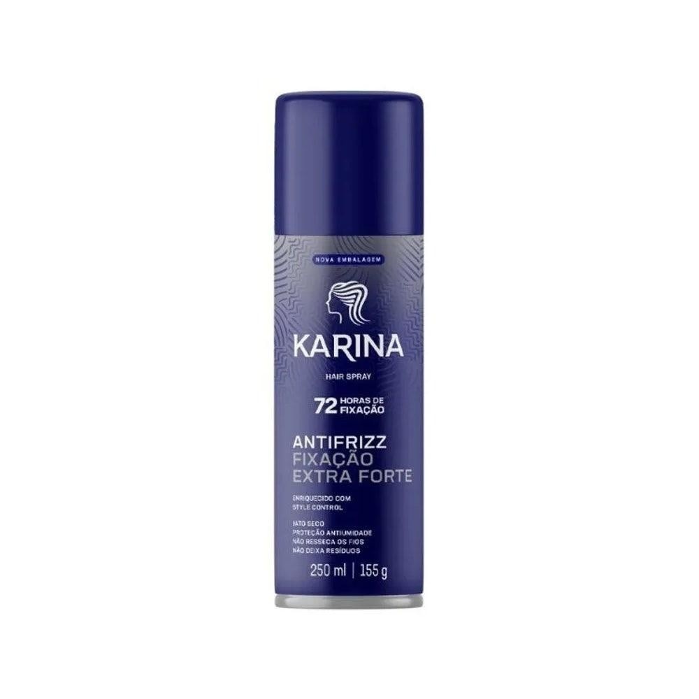Hair Spray Karina: Controle e Volume Extra Forte 250ml