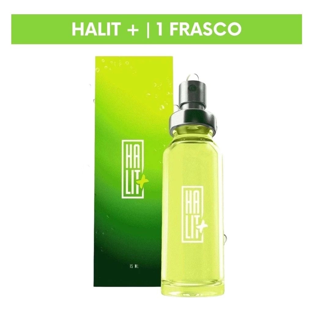 Halit+ Spray: Hálito Fresco e Saudável!