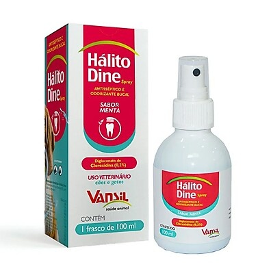 Halito Dine Vansil: Adeus, Mau Hálito do seu Pet!
