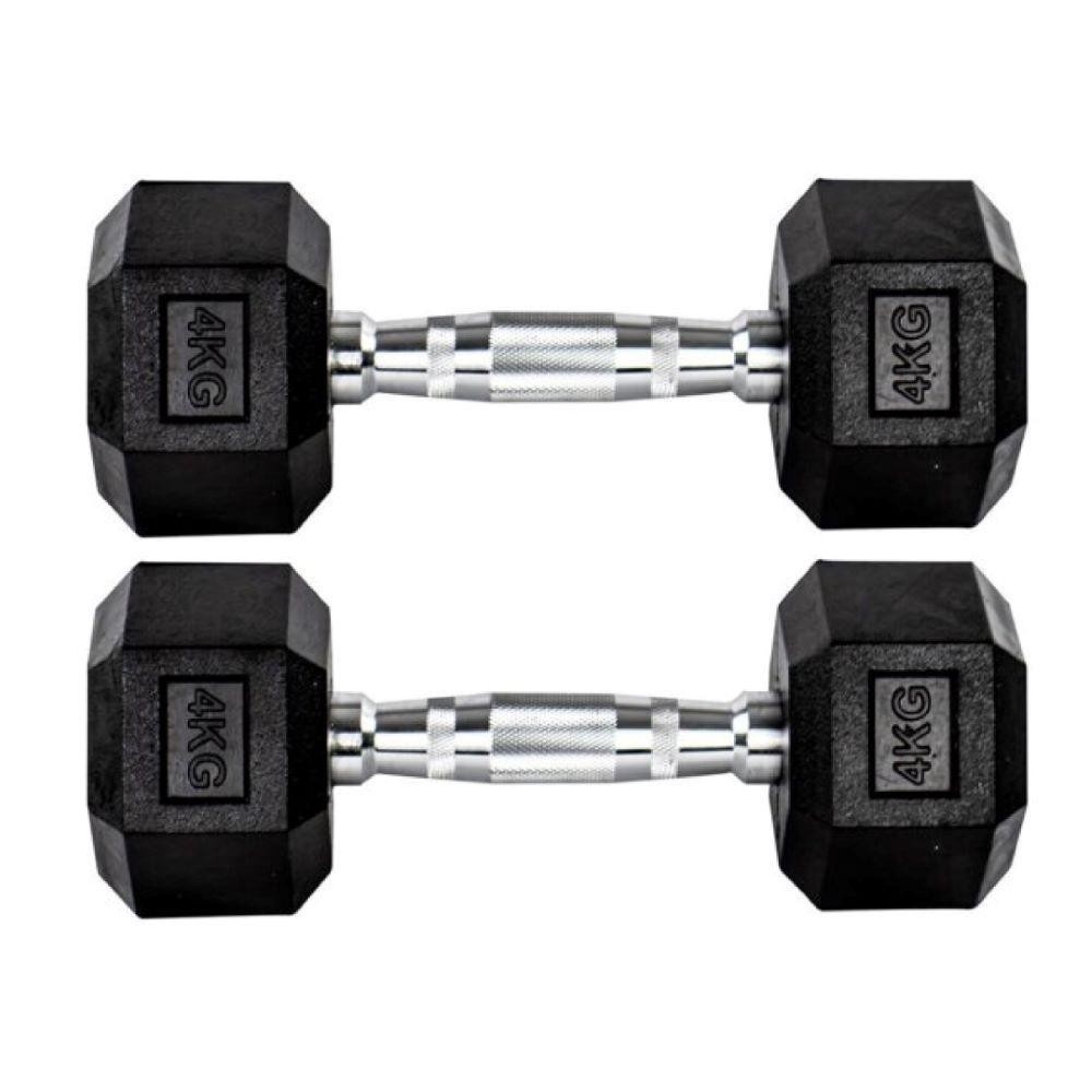 Halteres 4kg Gallant: Treino em Casa com Segurança