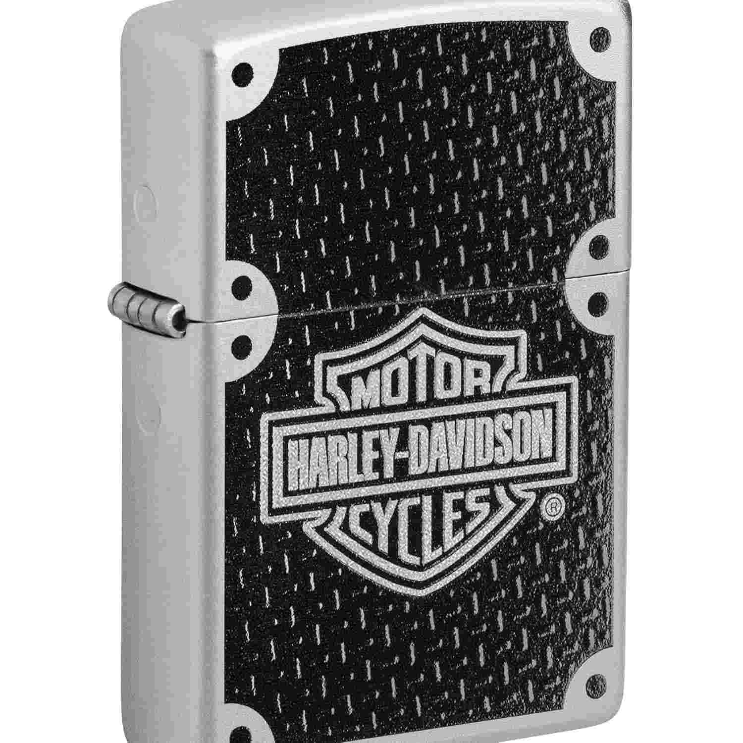 Isqueiro Zippo 24025 Harley-Davidson® Fibra de Carbono: Estilo Icônico e Durabilidade