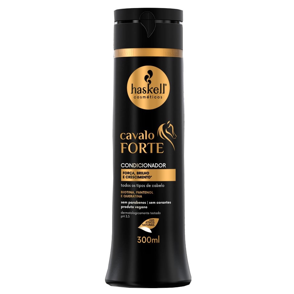 Haskell Cavalo Forte: Cabelos Fortes e Radiantes