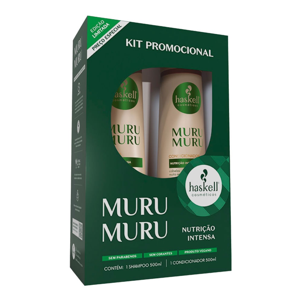 Haskell Muru Muru: Nutrição Intensa para Seus Cabelos