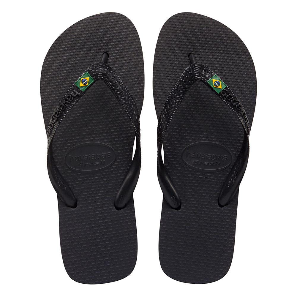 Havaianas Brasil Preto: Conforto e Estilo!