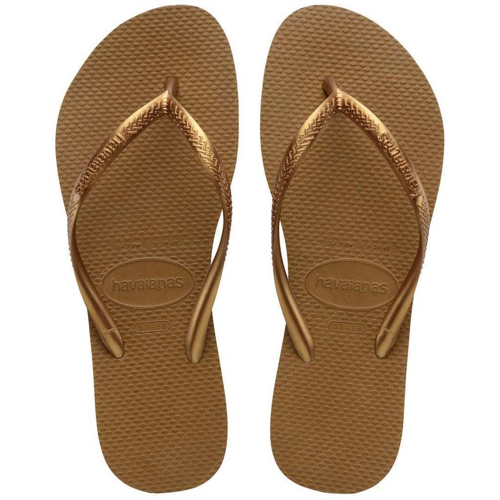 Havaianas Slim Bronze: Conforto e Estilo!