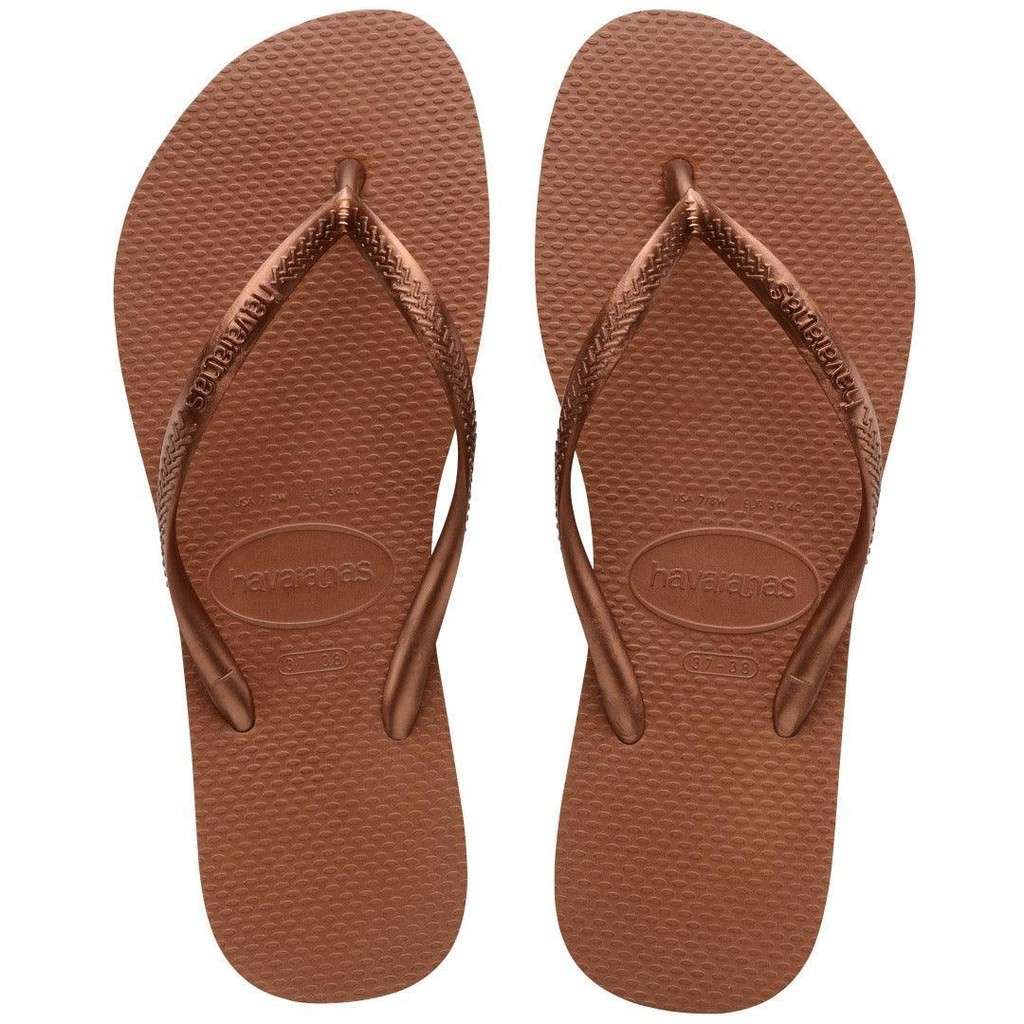 Havaianas Slim Ferrugem: Conforto e Estilo!