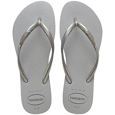 Havaianas Slim Gloss: Brilho e Conforto em Cinza