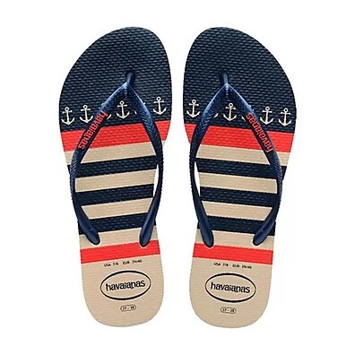Havaianas Slim Nautical: Estilo Navy para Seus Pés!