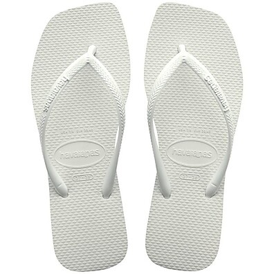 Havaianas Slim Square Branco: Conforto e Estilo!