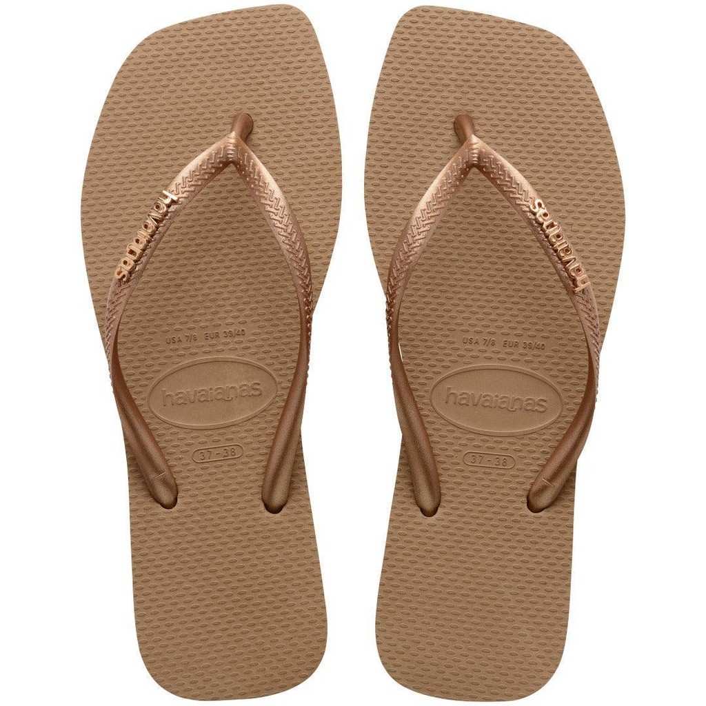 Havaianas Slim Square Metallic: Conforto e Estilo!