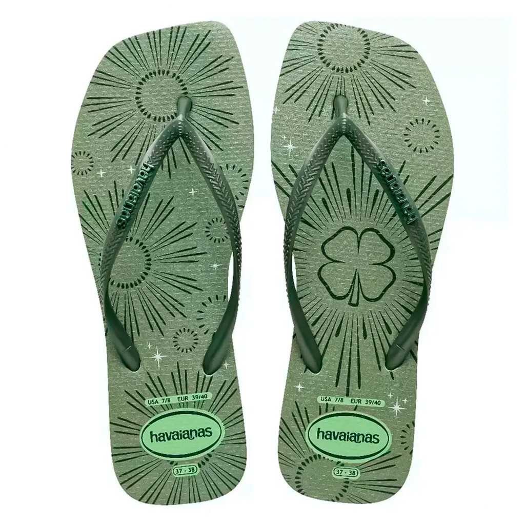 Havaianas Slim Square Metallic Party: Estilo e Conforto!