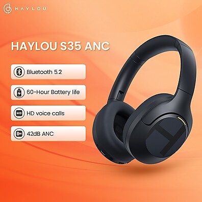 Haylou S35 ANC: Fones com Cancelamento de Ruído e Som Imersivo