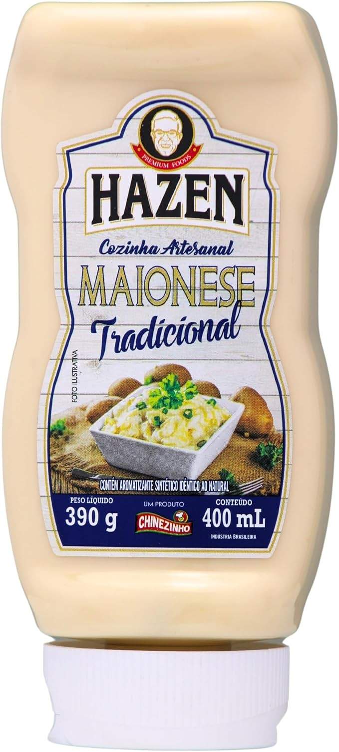 Hazen Maionese Tradicional 390 Gramas