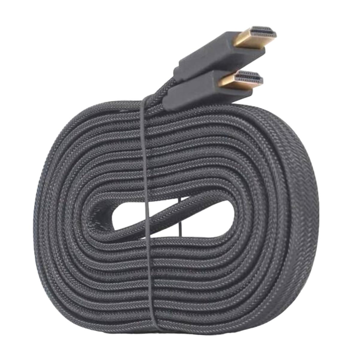 Cabo HDMI Gold 20 Metros 4K 3D Ultra HD 2.0 - Alta Velocidade e Imagem Imersiva