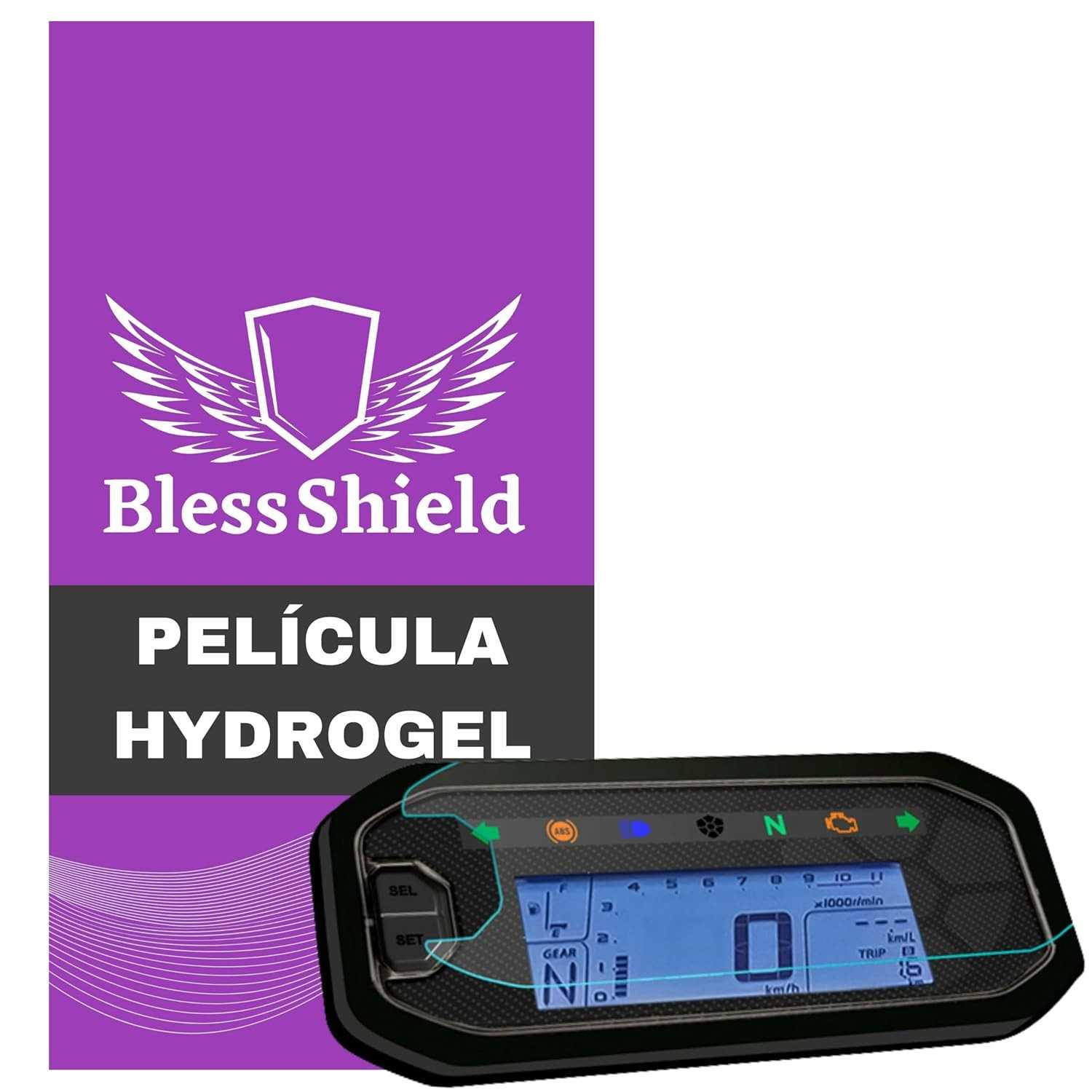 Película Hydrogel HD Premium para Painel Honda CG 160 2025 (Titan, Fan, Start, Cargo) - BlessShield