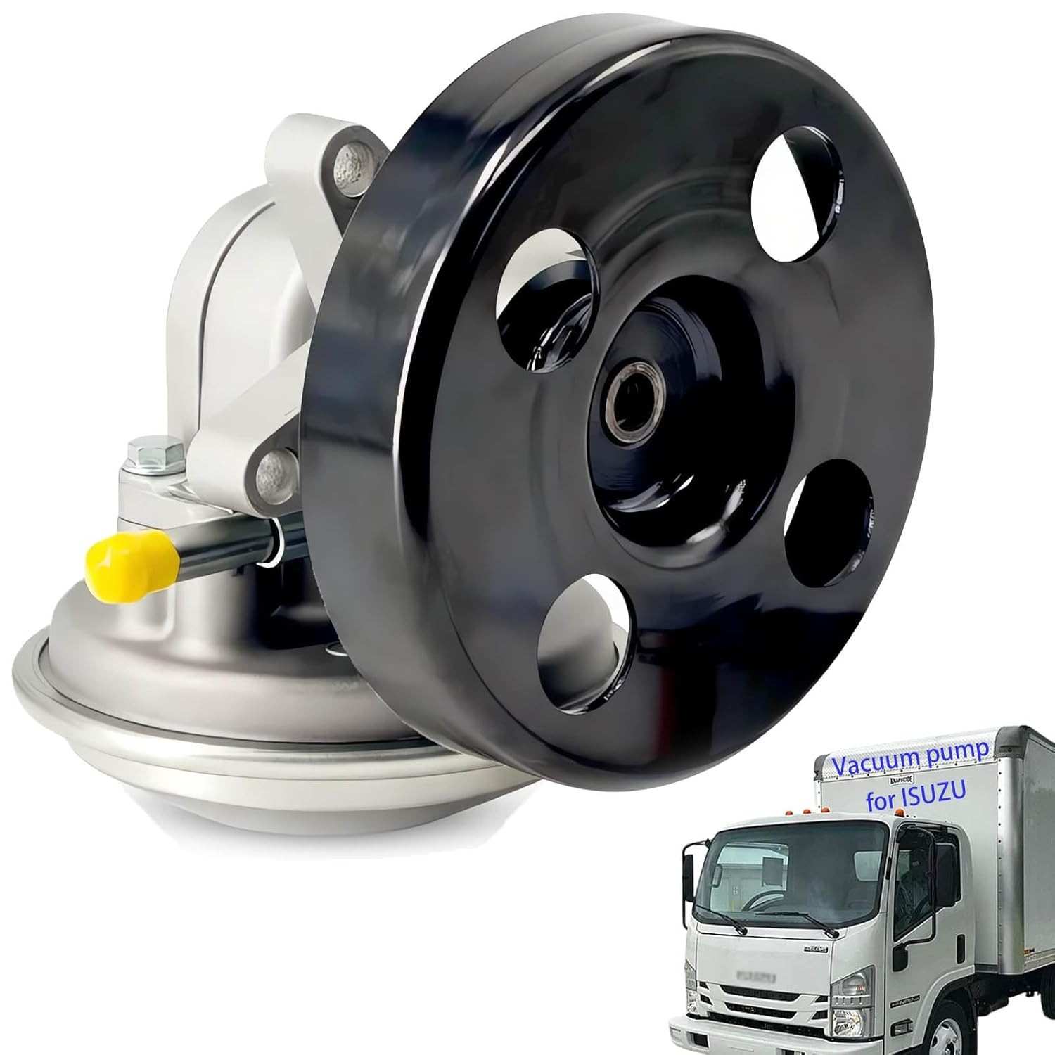 Bomba de Vácuo com Polia para Isuzu NPR/NPR-HD (2015-2020) Diesel/Gás/GNV - Substitui 904-862