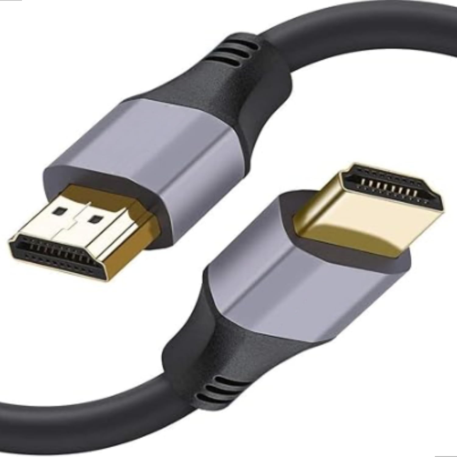 Cabo HDMI Bertô 3m Blindado 2.1 4K 8K 3D Ultra HD - PS5, Xbox Series X | Conexão Dourada