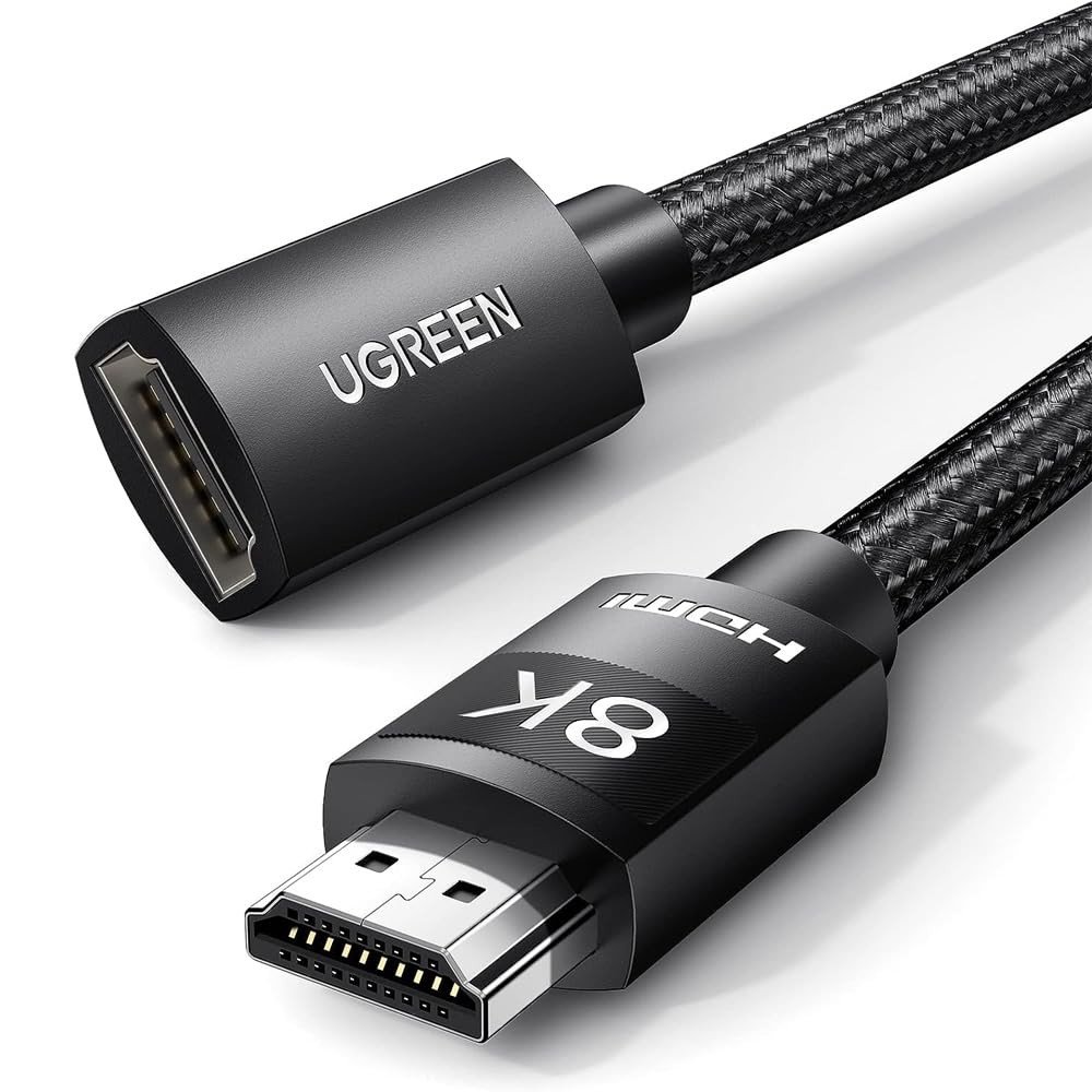 Cabo Extensor HDMI 2.1 MPOWER 8K 60Hz 0.5M: Imagem 3D e Velocidade 48Gbps