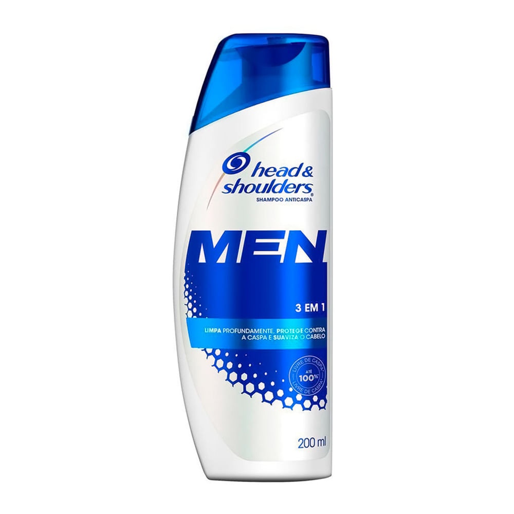 Head & Shoulders Men 3em1: Cabelo e Couro Cabeludo Saudáveis