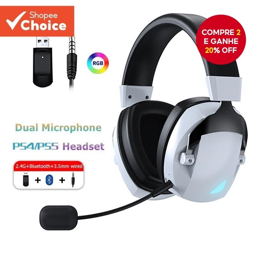 Headset Gamer Sem Fio: Imersão Total!