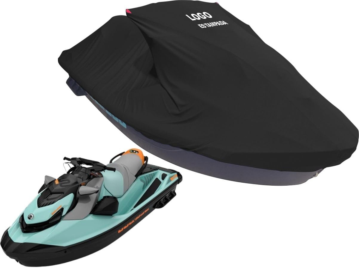 Capa Protetora Jet Ski Sea Doo Wake 170: Lycra Helanca Premium (Preta)