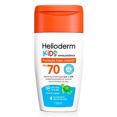 Helioderm Kids FPS 70: Proteção Solar Segura!