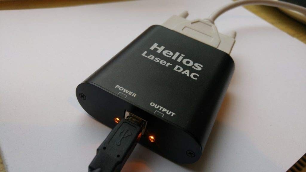 Adaptador Helios Laser DAC: Controle Seus Projetores a Laser com USB e ILDA