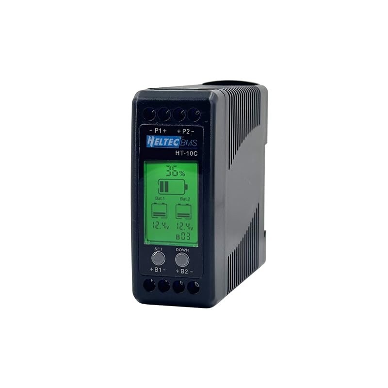 Heltec 12V Balançador de Bateria Ativo 10A: Potencialize suas Baterias Lipo/Lifepo4 e Ácido-Chumbo com LCD