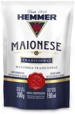 Hemmer Maionese Tradicional Sache Hemmer 200G