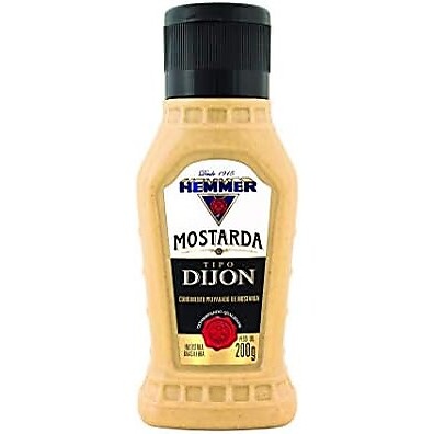 Mostarda Dijon Hemmer Squeeze: Sabor Intenso 200g