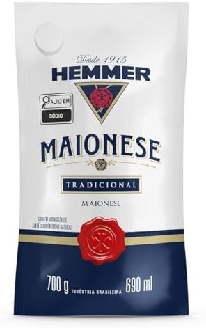 Hemmer Maionese Tradicional Sache Hemmer700G