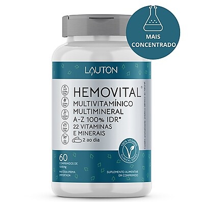 Hemovital A-Z: Vitamina e Minerais Essenciais