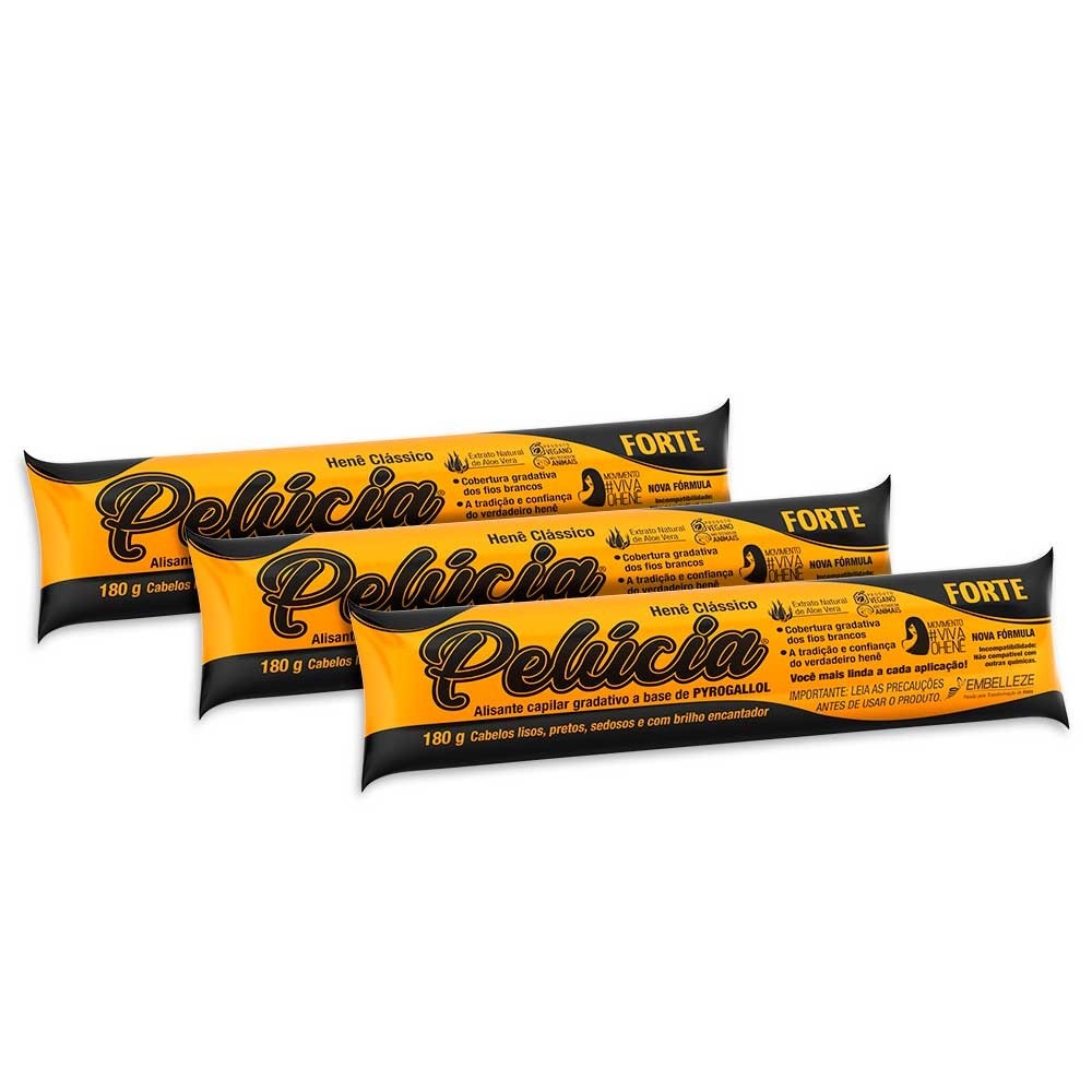 Henê Pelúcia Forte: Alisamento Natural e Brilho!