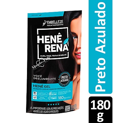 Henê Rená Preto Azulado: Alise e Ilumine!