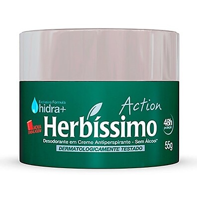 Herbíssimo Action: 48h de Hidratação e Sem Escurecimento