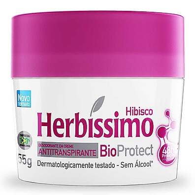 Herbíssimo Bio Protect Hibisco: 48h de Proteção