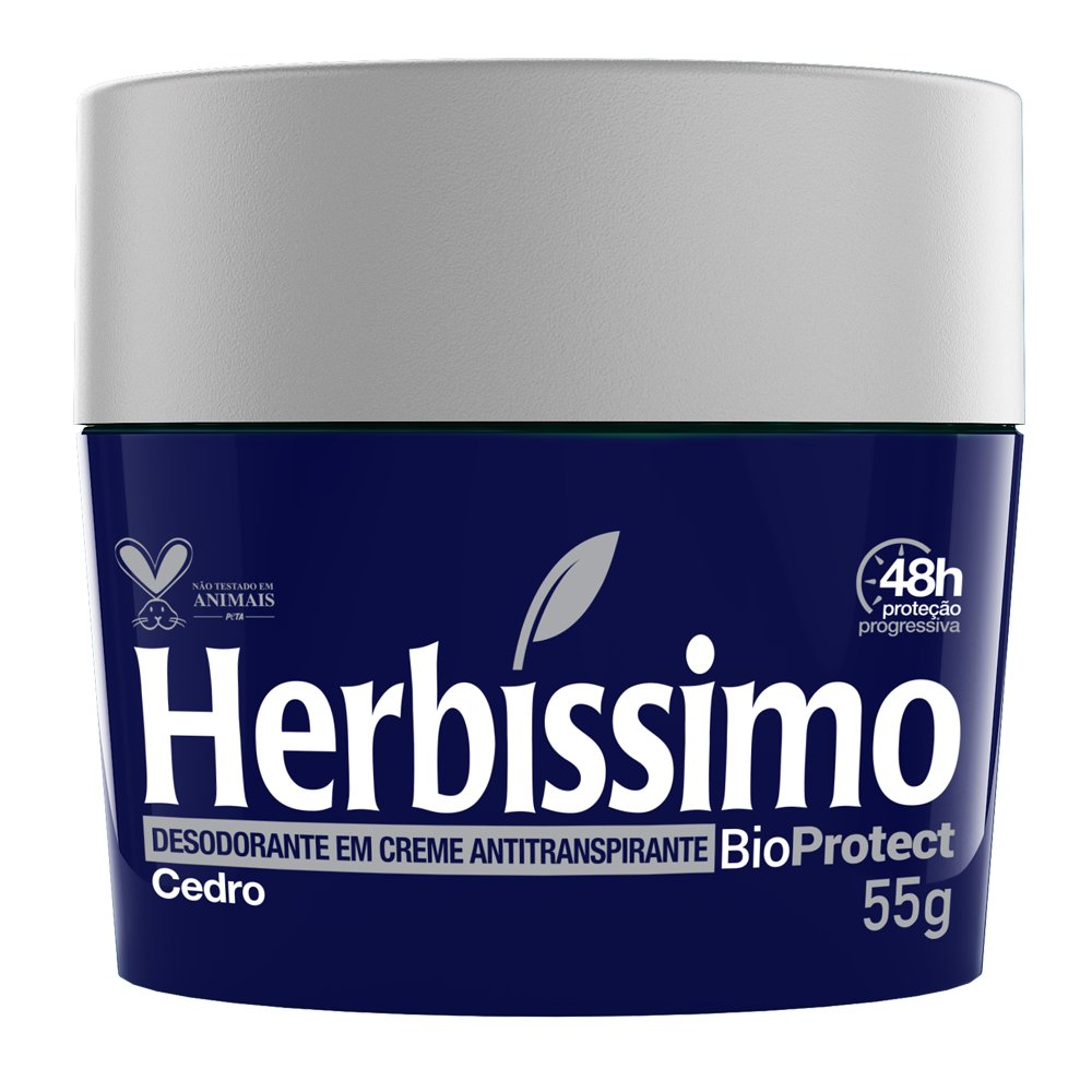 Herbíssimo Bioprotect Cedro: 48h de Frescor Natural