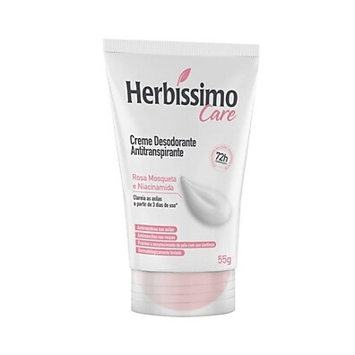 Herbíssimo Care: Desodorante Rosa Mosqueta + Niacinamida